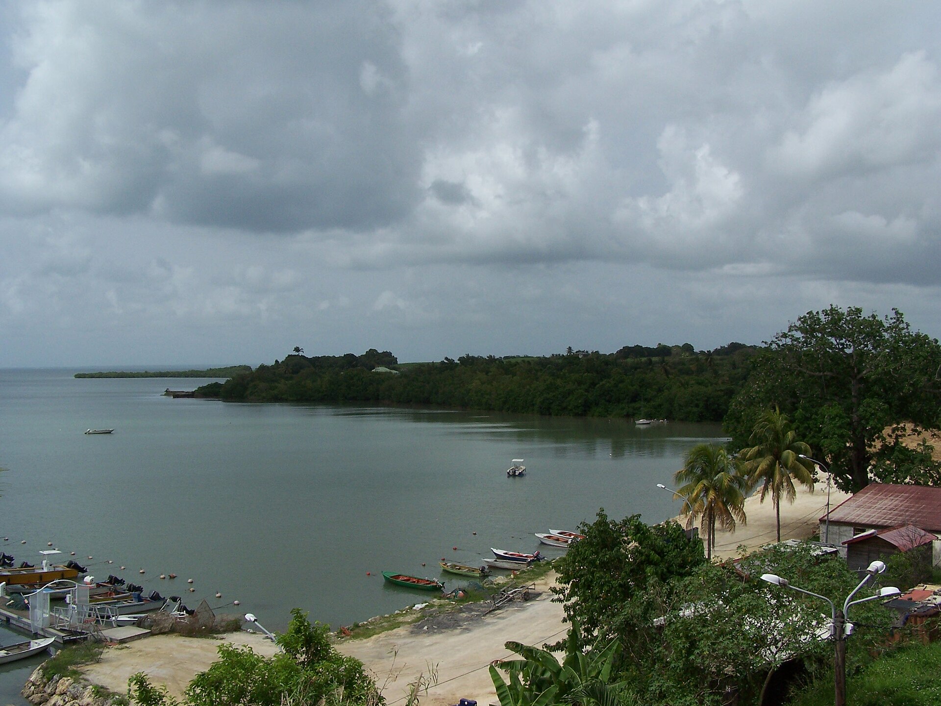 Vue professionnelle de la Guadeloupe